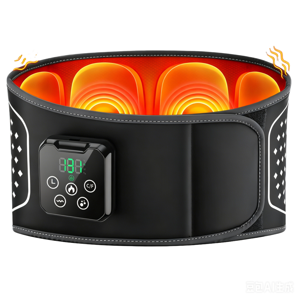 Rechargeable Air Compression Heated Waist Massager LK-WM001