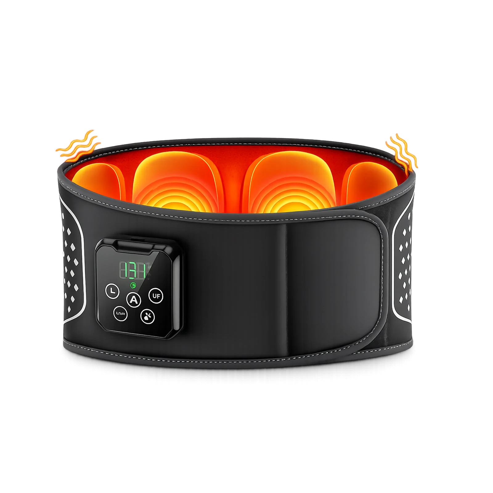 LK-WM001 air compression heated waist massager