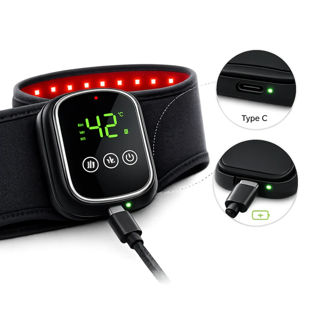 Feature image focused on the LK-WSM001 controller and Type-C charging interface with close-up callout details.