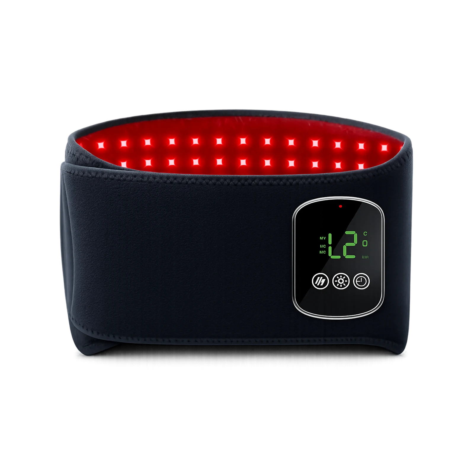 LK-WSM001 red light waist wrap with heat and vibration