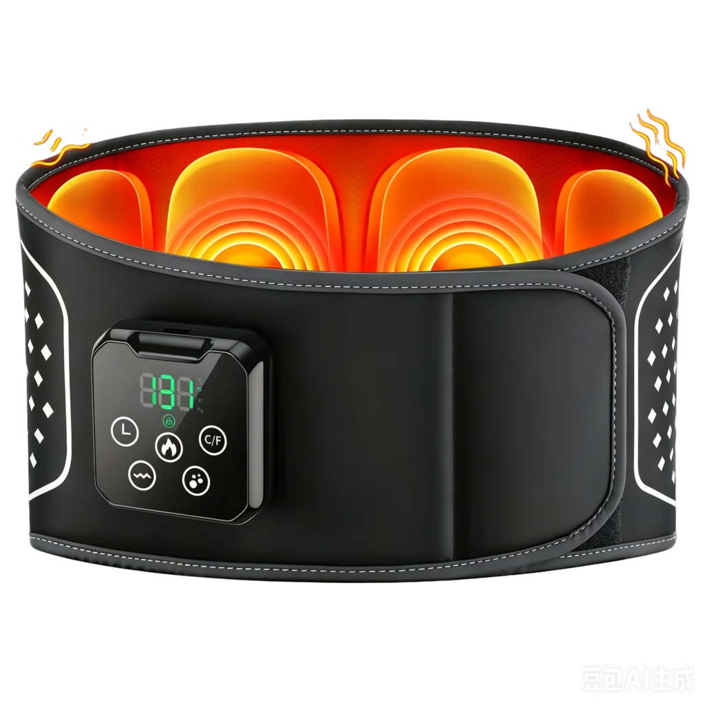 Rechargeable Air Compression Heated Waist Massager LK-WM001